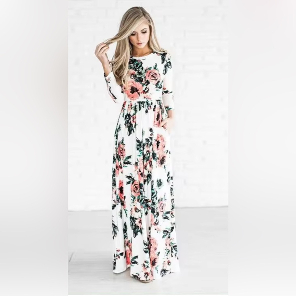 Maxi Floral Dress